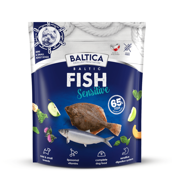 Baltica karma z rybą bałtycką dla małych ras