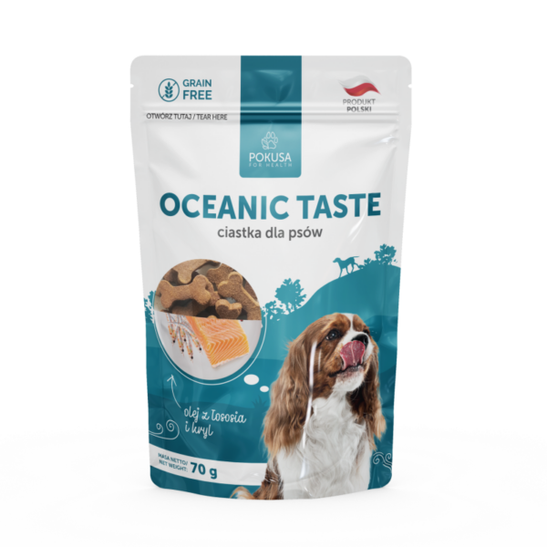 Ciastka dla psa Pokusa Oceanic Taste